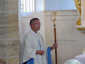 100 Jahrfeier Weingartenkapelle in Naumburg mit Bischof Dr. Michael Gerber (Foto. Karl-Franz Thiede)